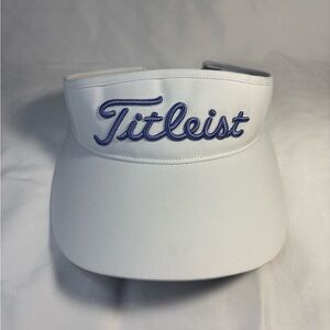 Titleist Sundrop Golf Visor White Lavender Women's One Size Adjustable NWT $35